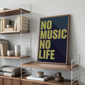 No Music, No Life Poster