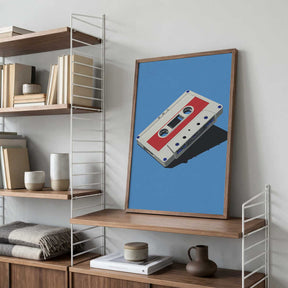 Audio Cassette Tape Poster