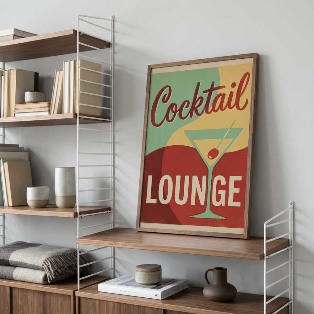 Cocktail Lounge Poster