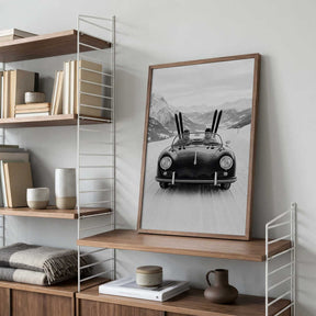 Driving In the Alps Poster
