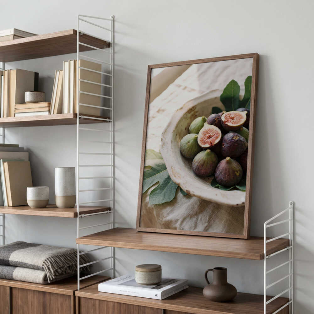 Figs In a Bowl Poster
