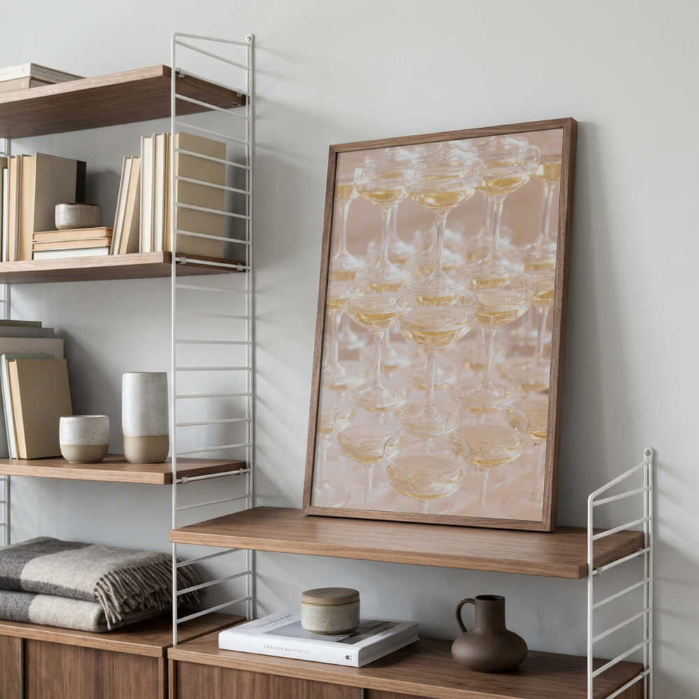 Champagne Tower Poster