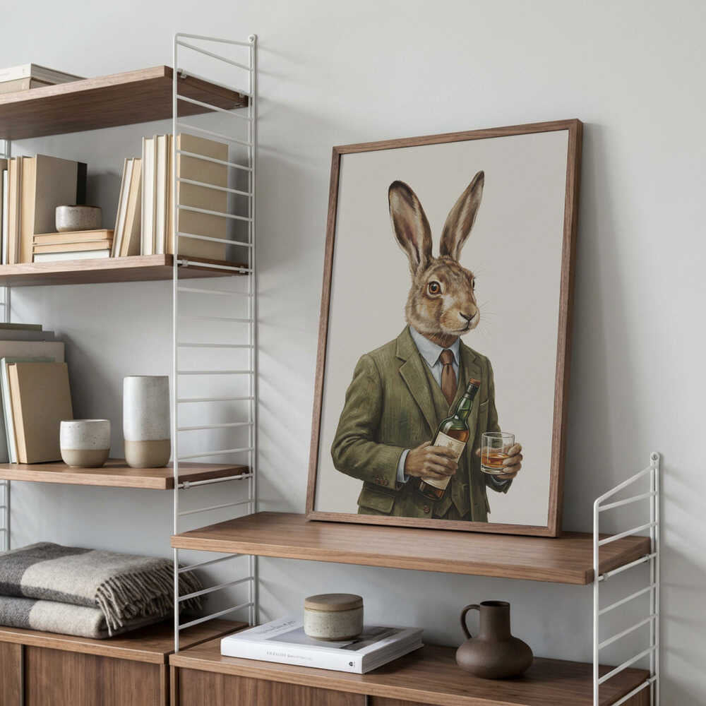 The Whiskey Hare Poster