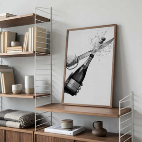 Sabering Champagne Poster