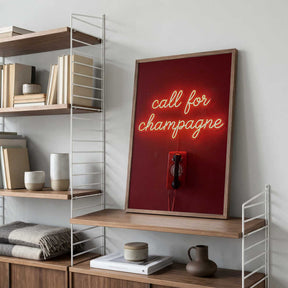 Call for Champagne Poster