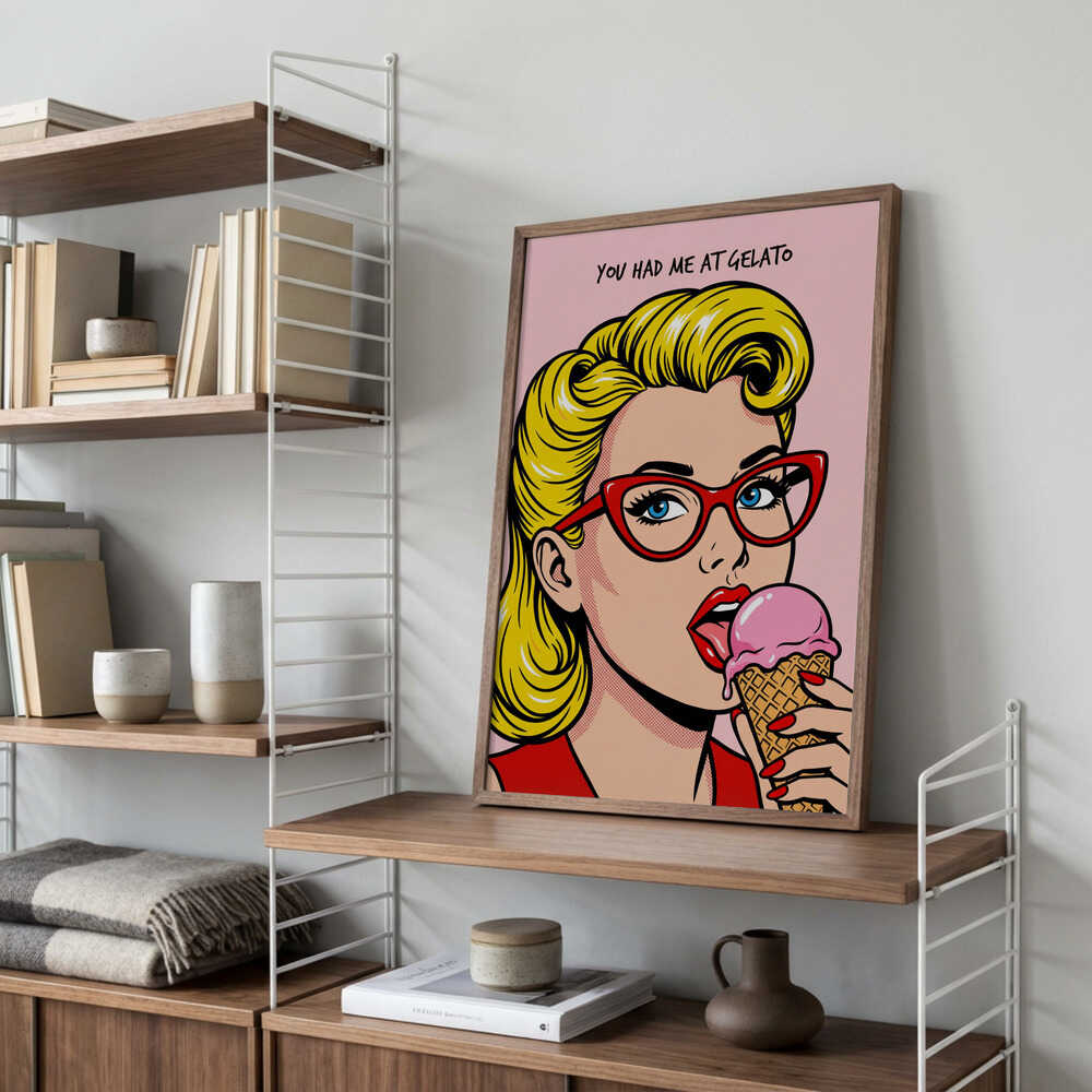 You Had Me At Gelato Poster