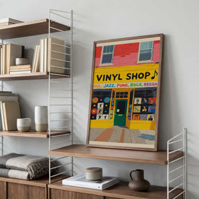 Vinyl Shop 01.png Poster
