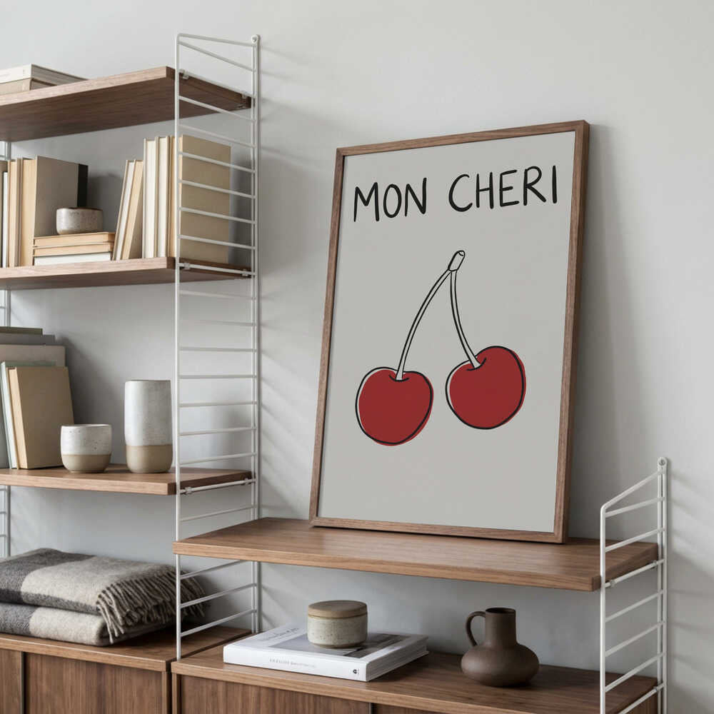 Mon Cheri Sketch Poster