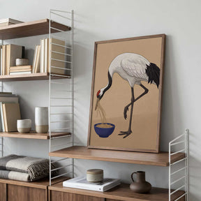 Noodle Crane Poster