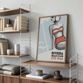 Riviera Beach Club Summer Poster