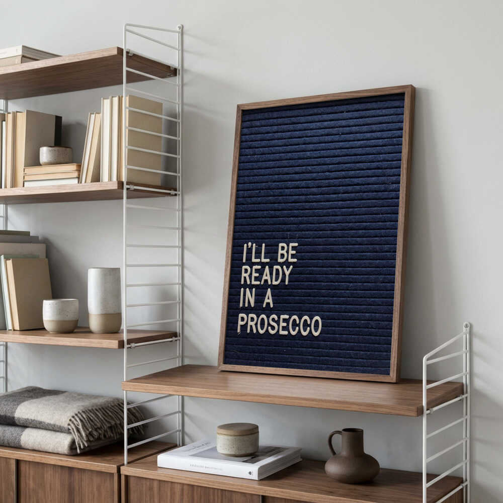 Ready In A Prosecco Poster