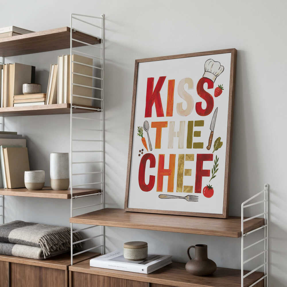 Kiss The Chef Poster