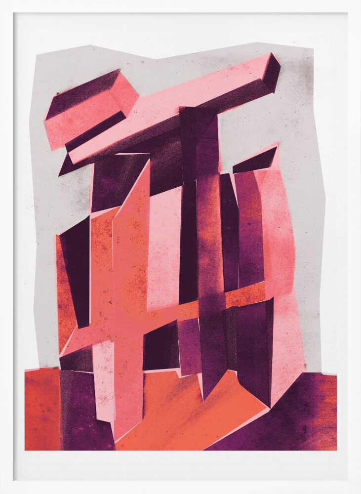 Geometric Symphony Poster