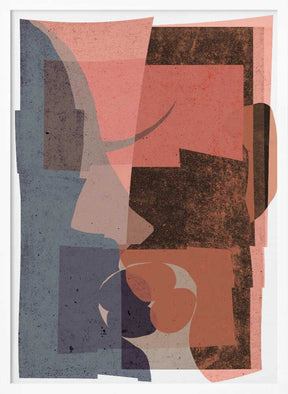 Fragmented Hues Poster
