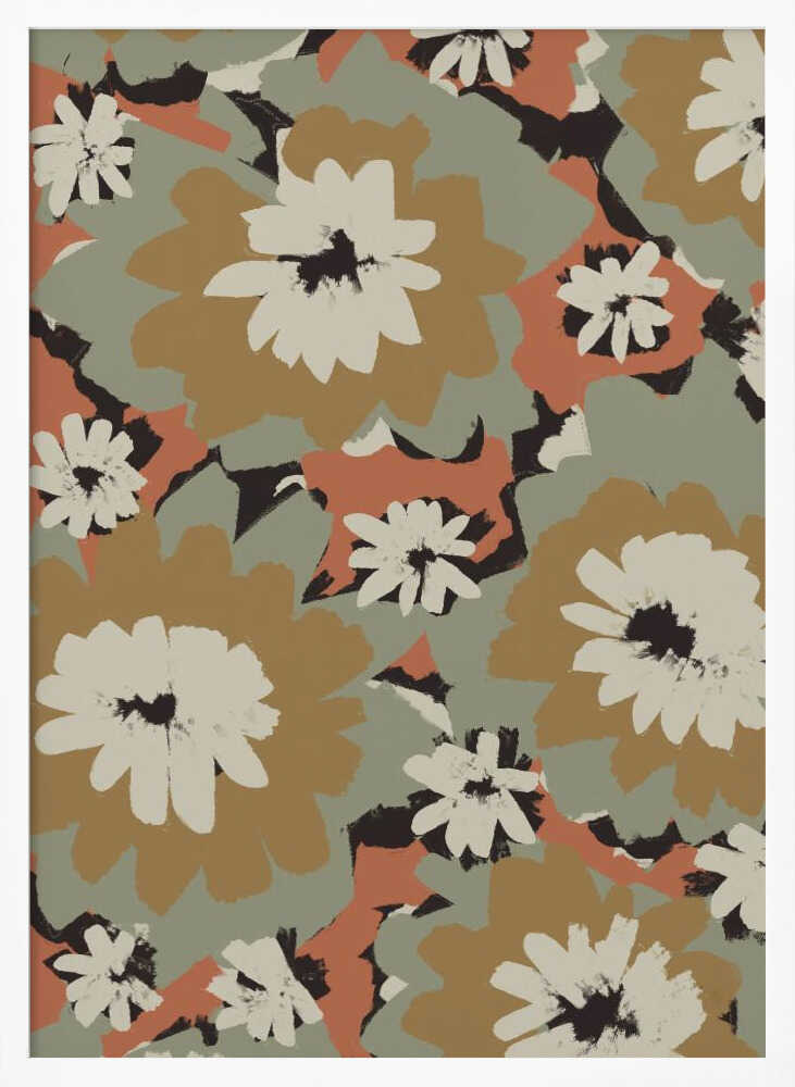 Floral Harmony Poster