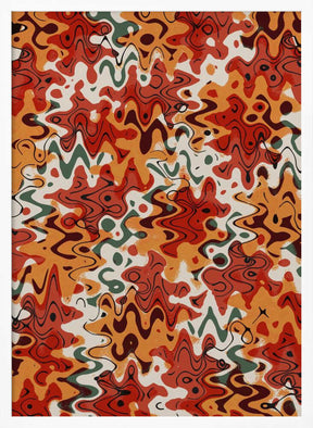 Vibrant Chaos Poster