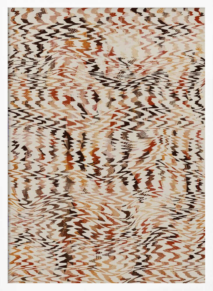 Rippled Tapestry Poster