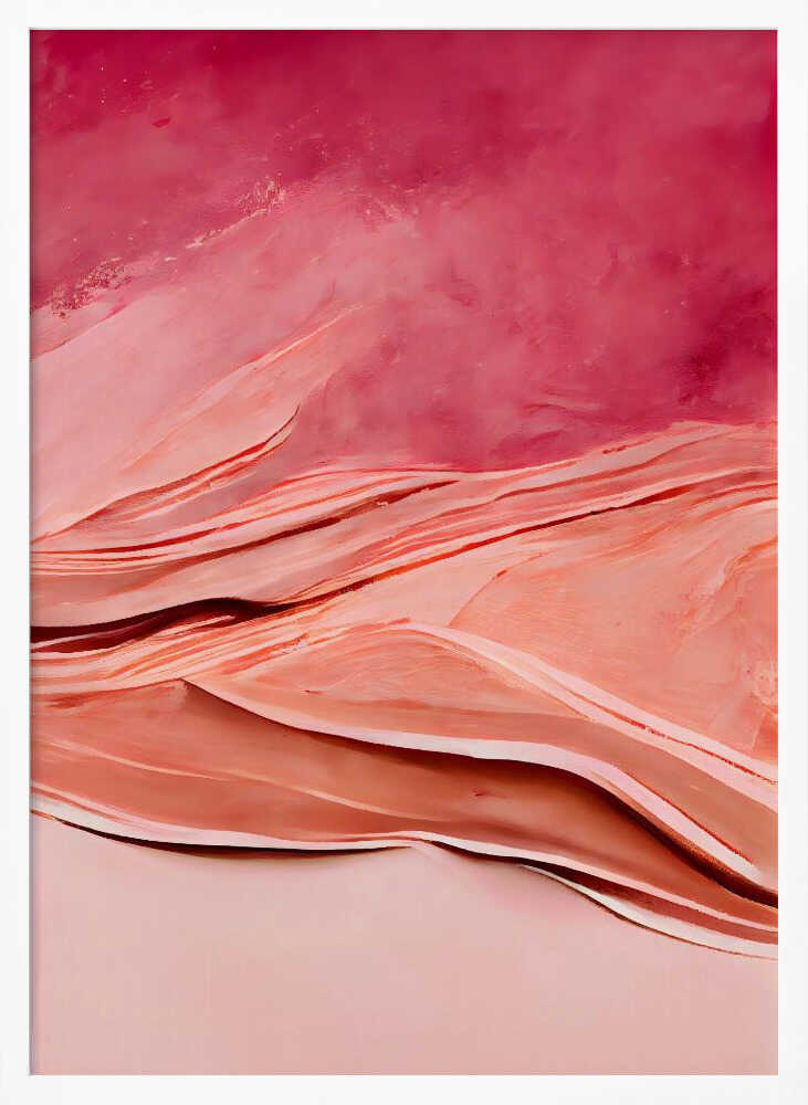 Crimson Dunes Poster