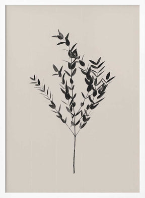 Inky Botanical Poster