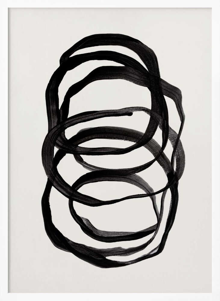 Abstract Lines II Poster