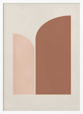 Retro Geometric Poster
