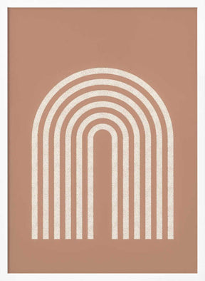 Rainbow lines Poster