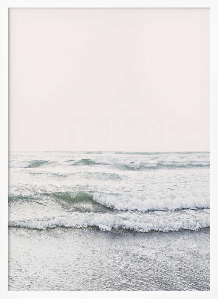 Blush Ocean Poster