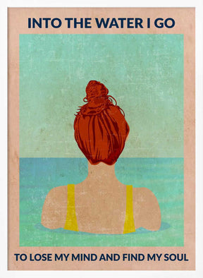 Into the Water (redhead) Poster