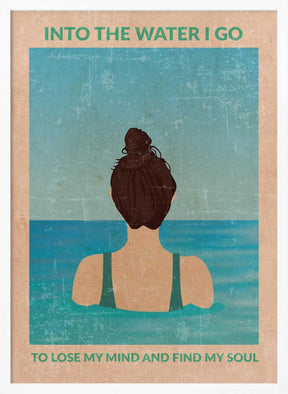 Into the Water Standard Wall Art Poster
