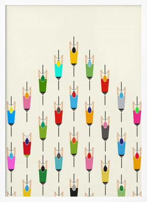 Leading the Pack Poster