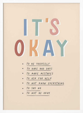 Its Okay Poster