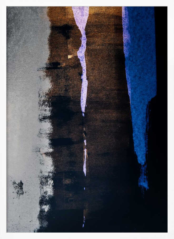 Fragmented Hues Poster