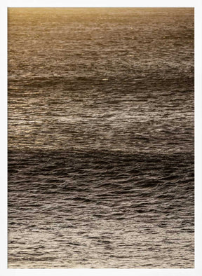 Golden Tide Ripples Poster