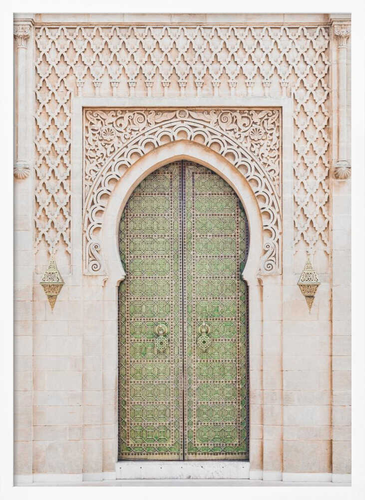 Moroccan Door Poster
