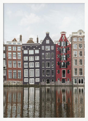 Canal Houses of Amsterdam Poster