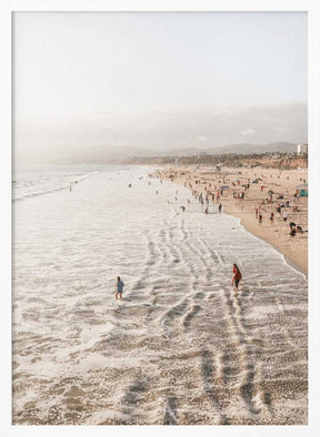 Santa Monica Beach Poster