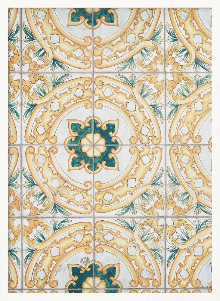 Capri Tiles Poster