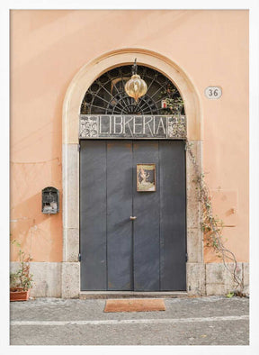 The Libreria Door Poster