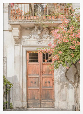 Floral Entry Poster