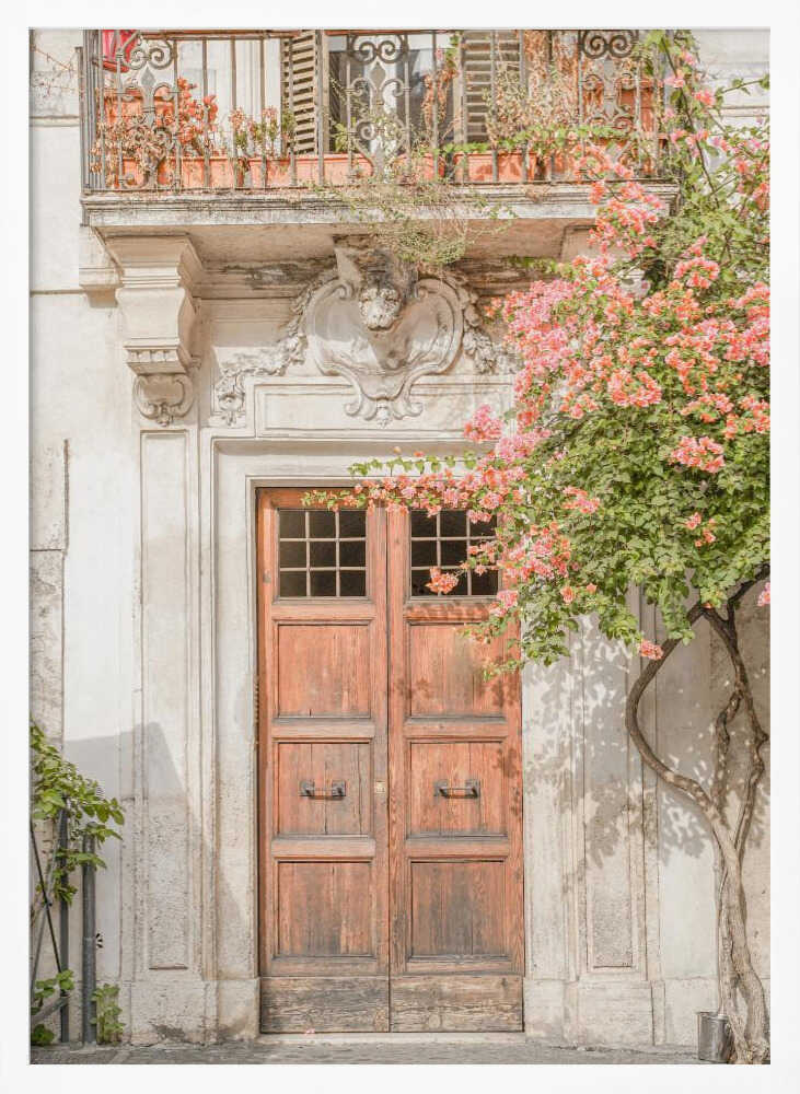 Floral Entry Poster