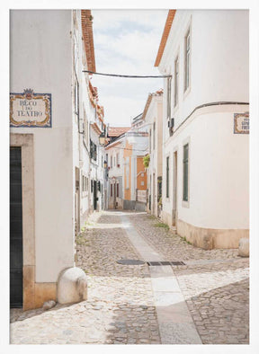 Streets of Cascais Poster
