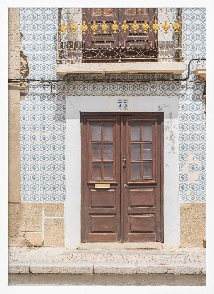 Cascais Architecture Poster
