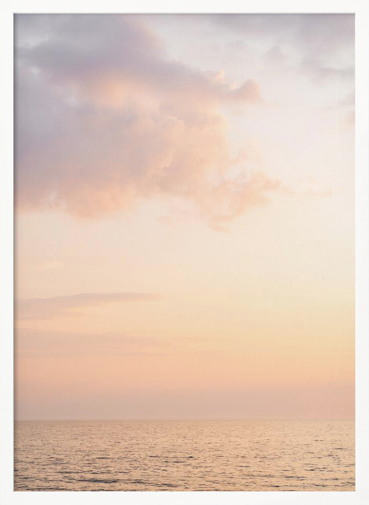 Pastel Color Sunset Poster