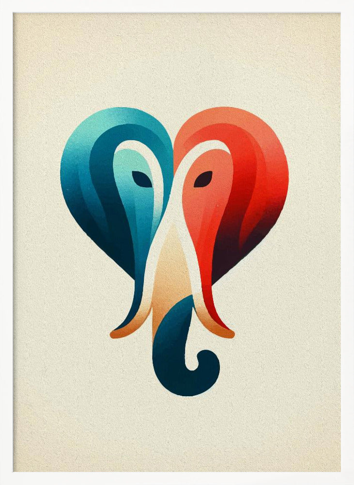 Elephant heart Poster