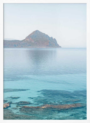 Rocks at the coast Poster