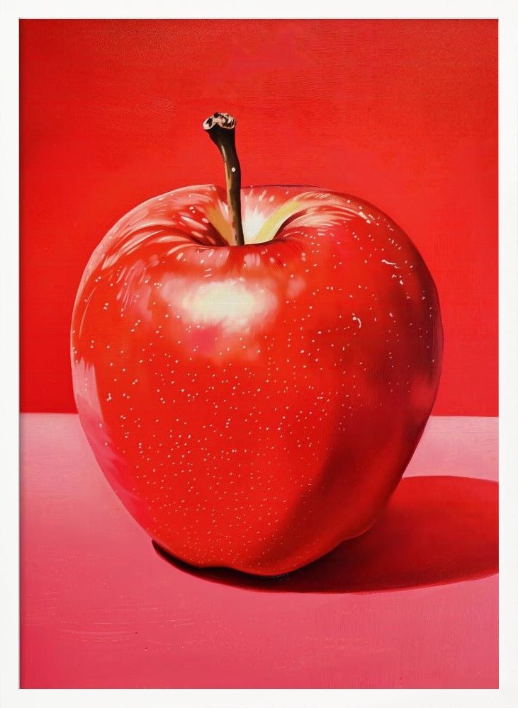 Red Apple Poster