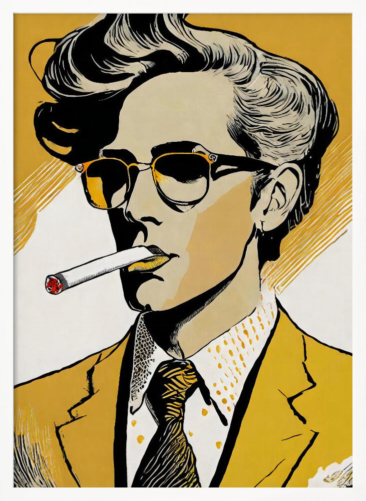 Cigarette Man Poster