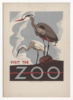 Visit the Zoo Poster