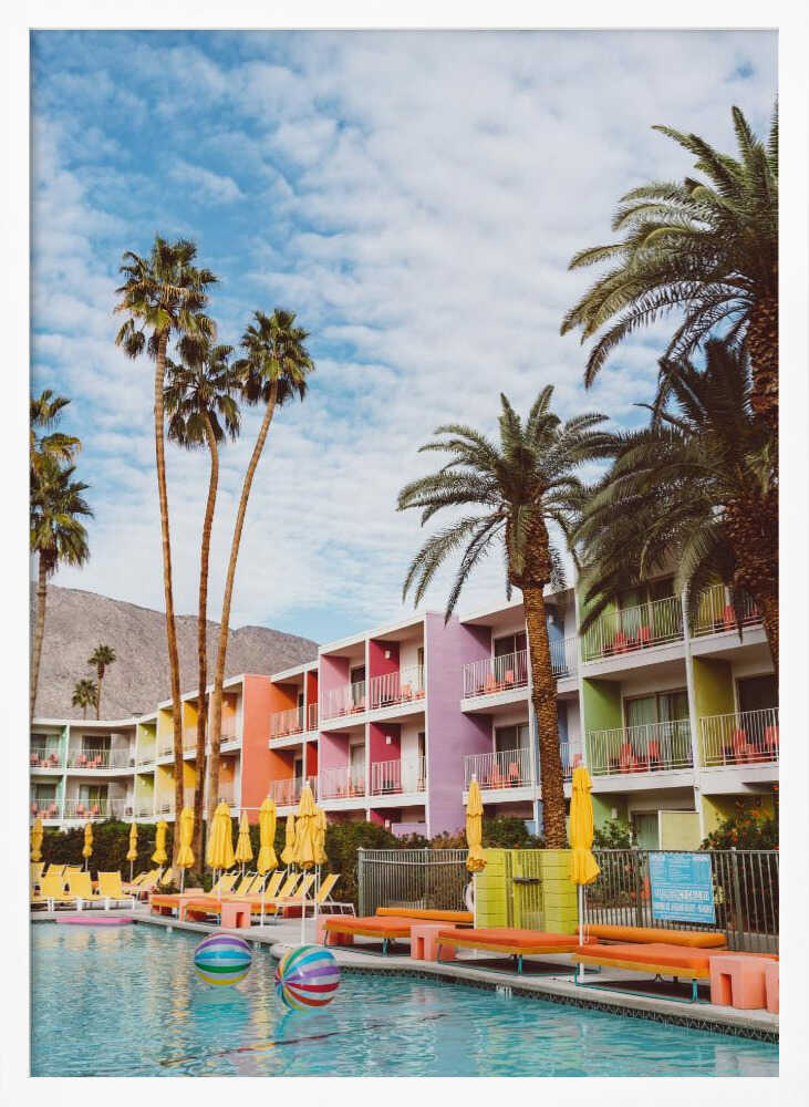 Palm Springs Pool Day VII Poster