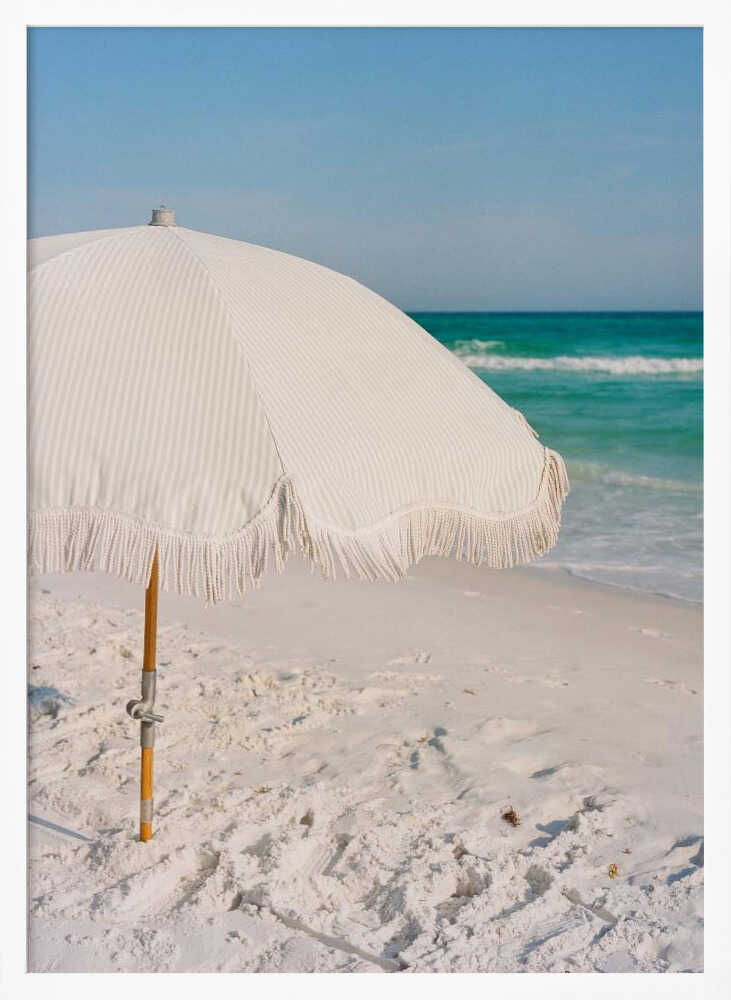 Beach Umbrella Poster